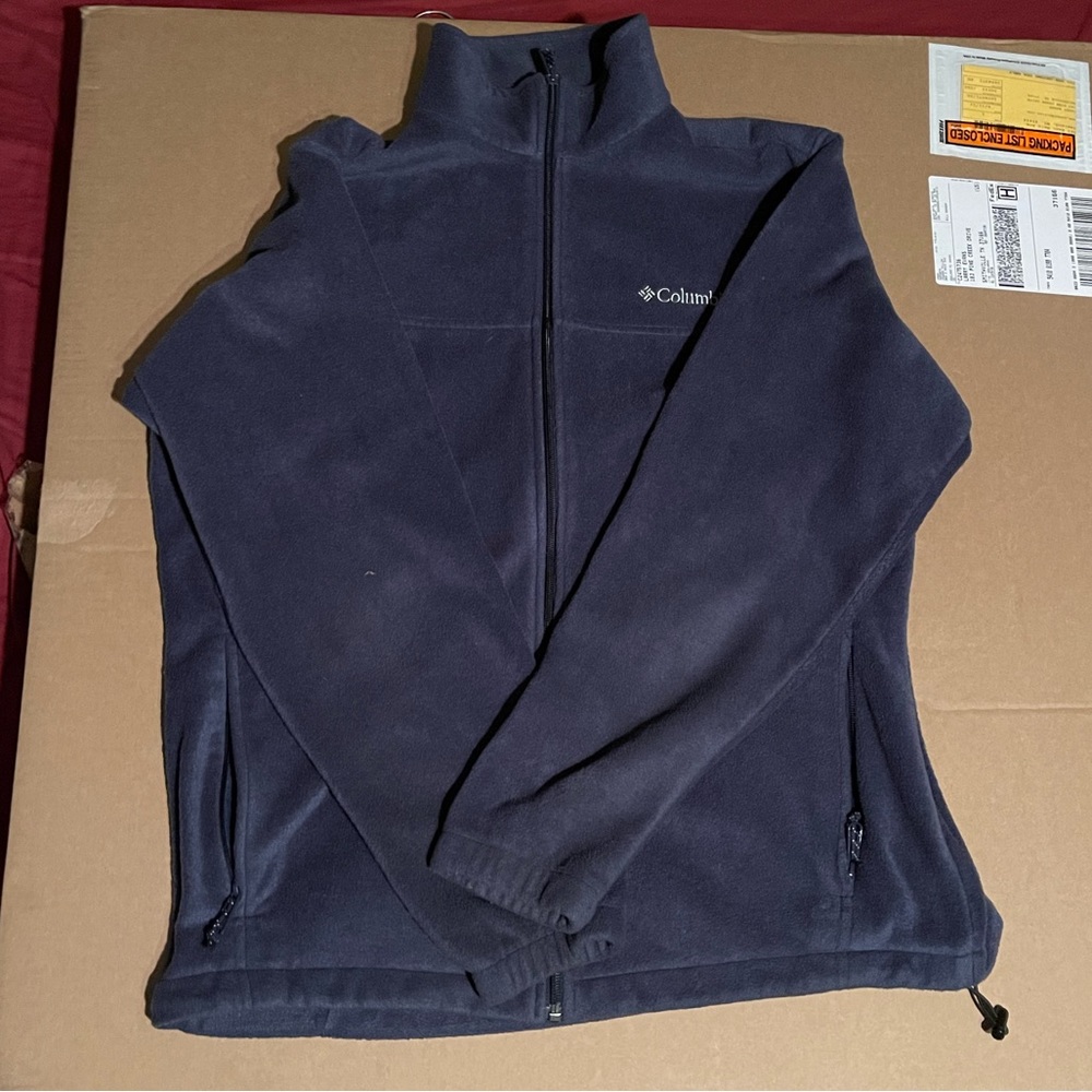 Navy blue Columbia jacket